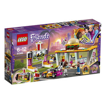 LEGO Friends go-kart diner 41349