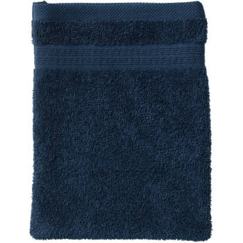 Blokker washand 500g - donkerblauw - 16x21 cm