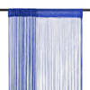 vidaXL Draadgordijnen 100x250 cm blauw 2 st