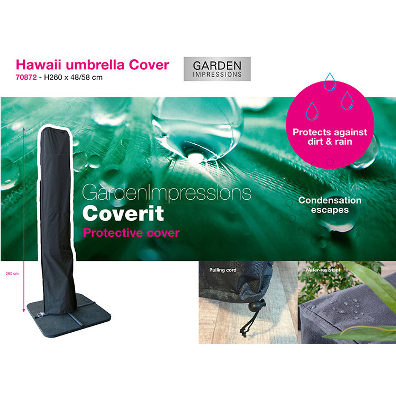 Garden Impressions Hawaii parasolhoes