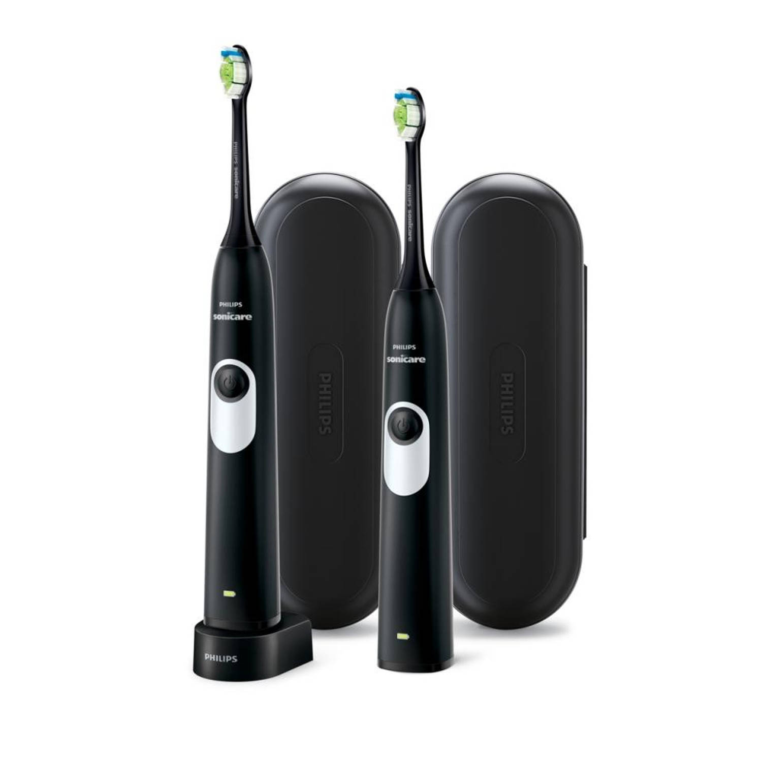 uitbreiden Blazen Detector Philips Sonicare elektrische tandenborstel Duo HX6232/59 - zwart | Blokker