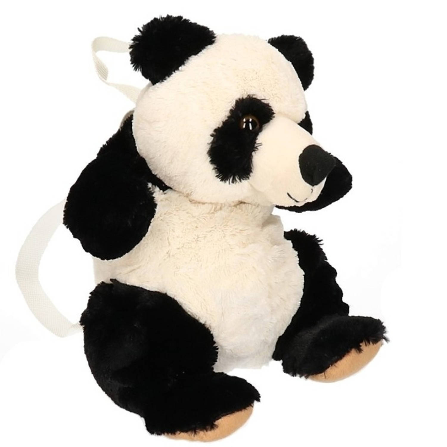 Pluche panda beer rugzak knuffel 22 cm