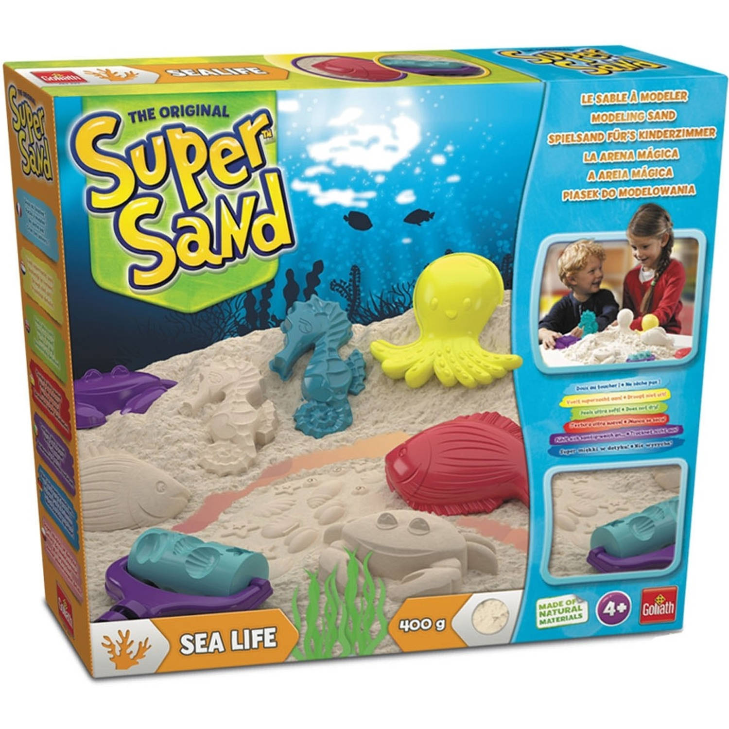 Goliath Super Sand Sealife Speelzand 7-delig