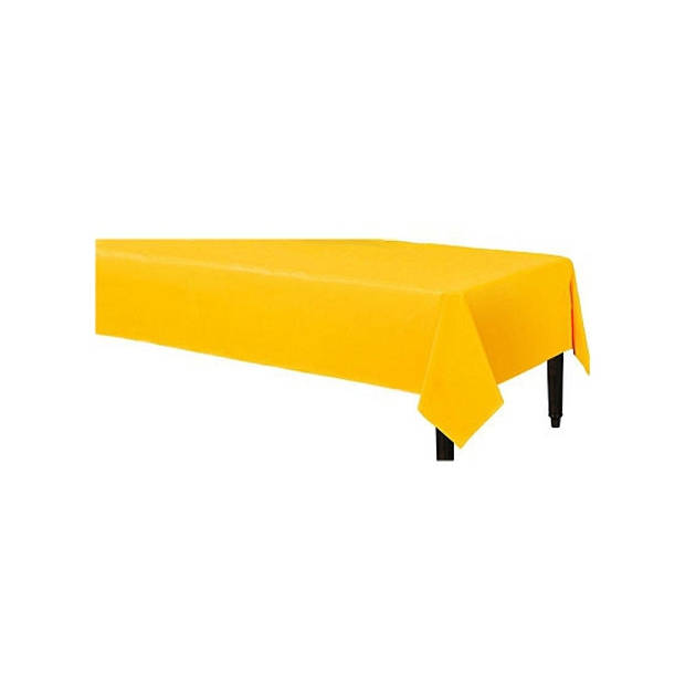 Gele tafelkleden 140 x 240 cm - Feesttafelkleden