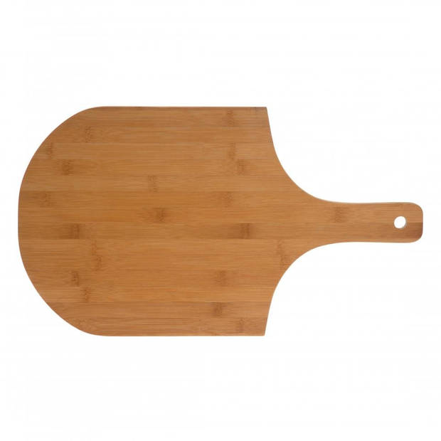 Excellent Houseware pizzasnijplank - bamboe - 53 x 30 cm