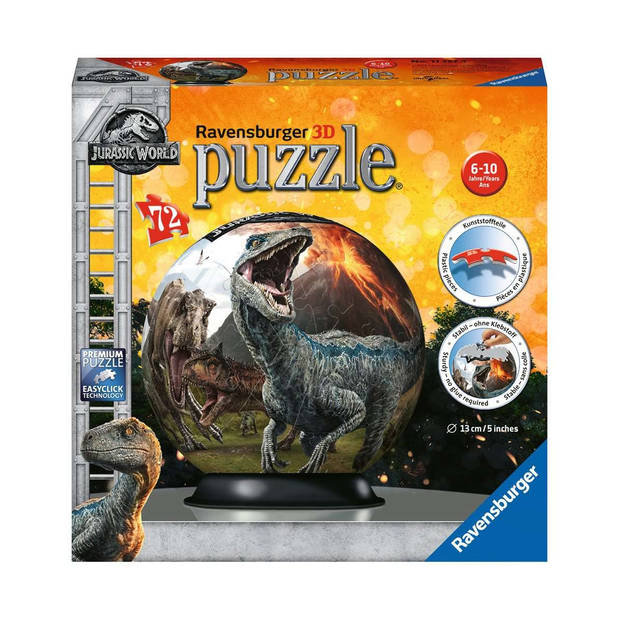 Ravensburger 3D puzzel Jurrassic World - 72 stukjes