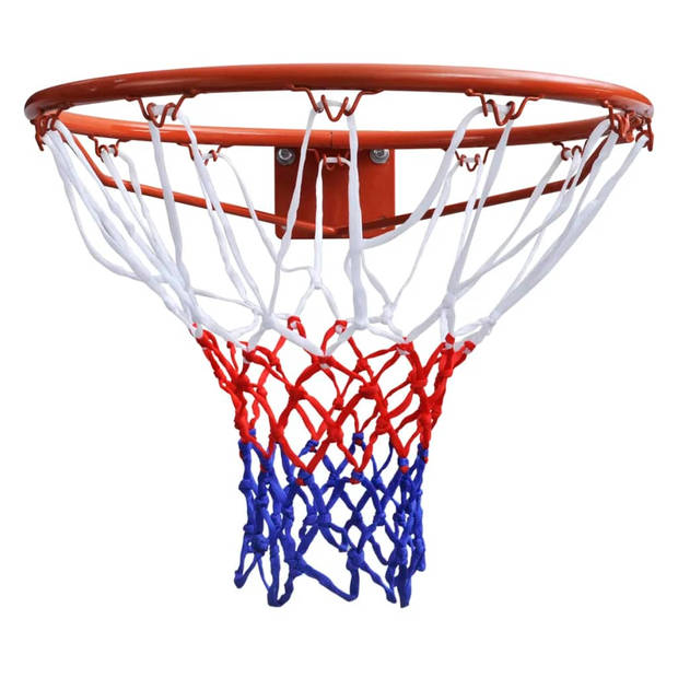 vidaXL Basketbalringset met net 45 cm oranje