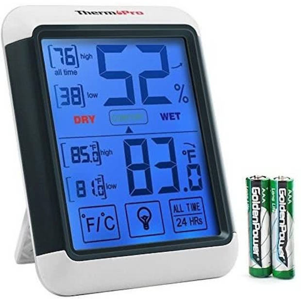 ThermoPro TP55 hygrometer - Digitale temperatuur- en vochtigheidsmeter