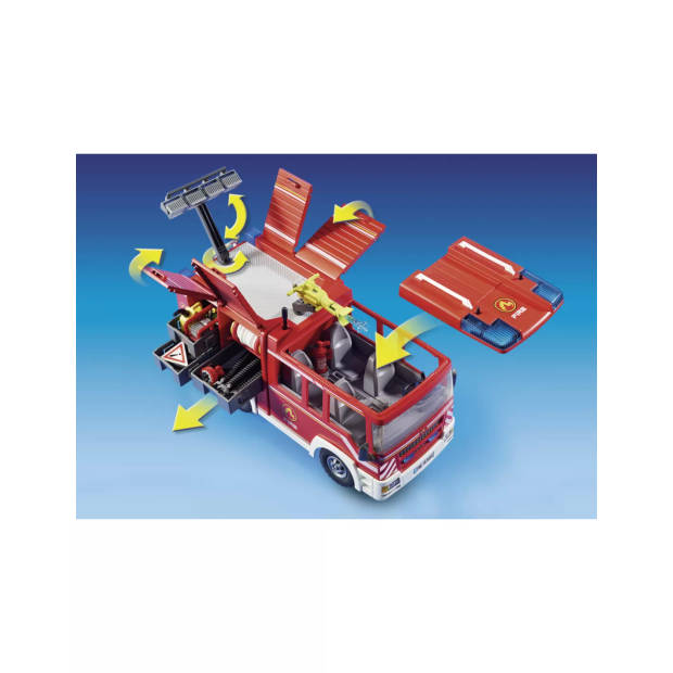 PLAYMOBIL City Action brandweer pompwagen 9464
