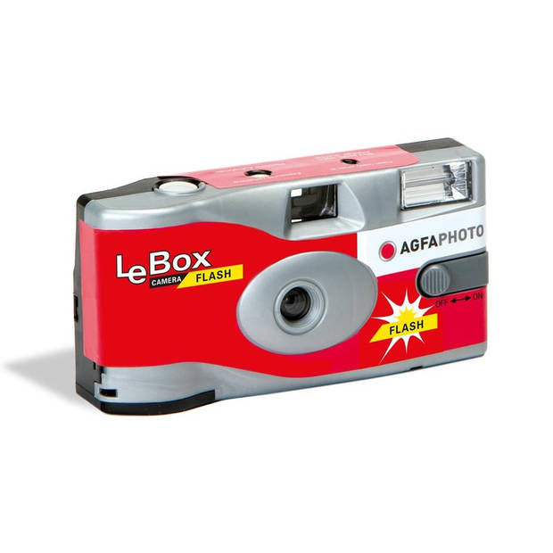 Wegwerp camera/fototoestel met flits voor 27 kleurenfotos - Wegwerpcameras
