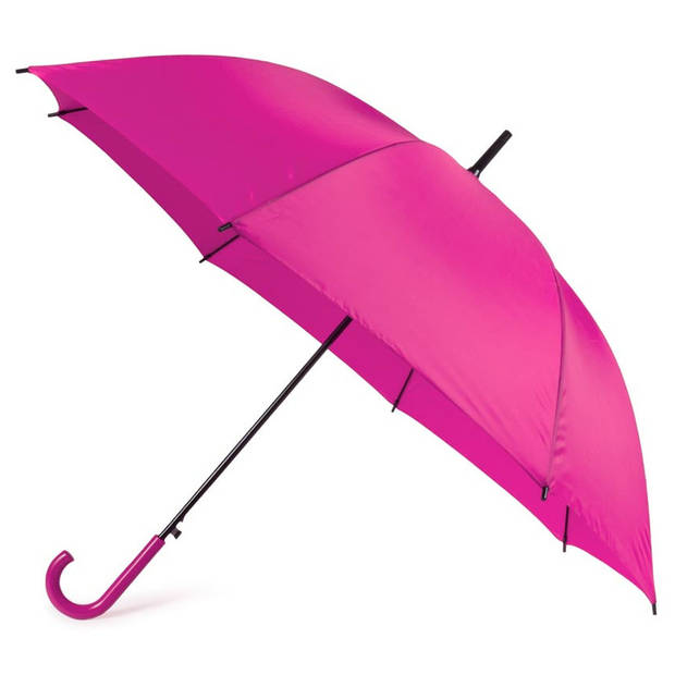 Grote paraplu fuchsia roze 107 cm - Paraplu's