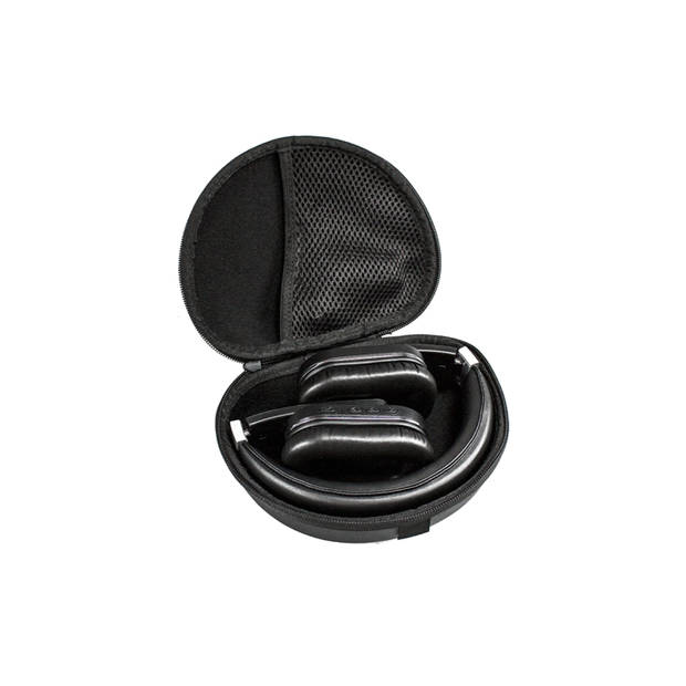 Stereoboomm Koptelefoon HP600 BT aluminium / zwart - bluetooth