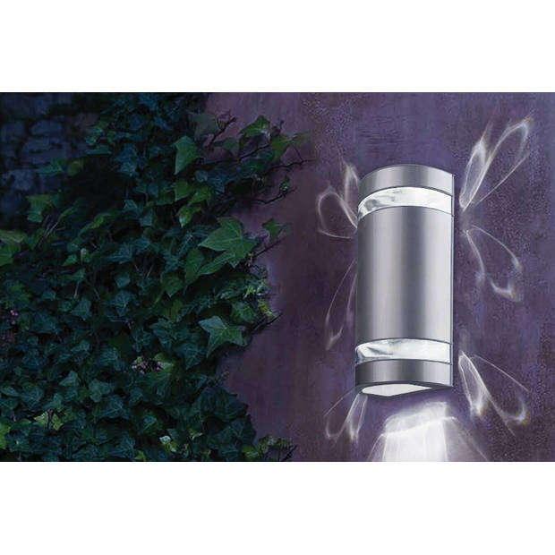 The White Series - Halve Cilinder Wandlamp op Zonne-energie - XL
