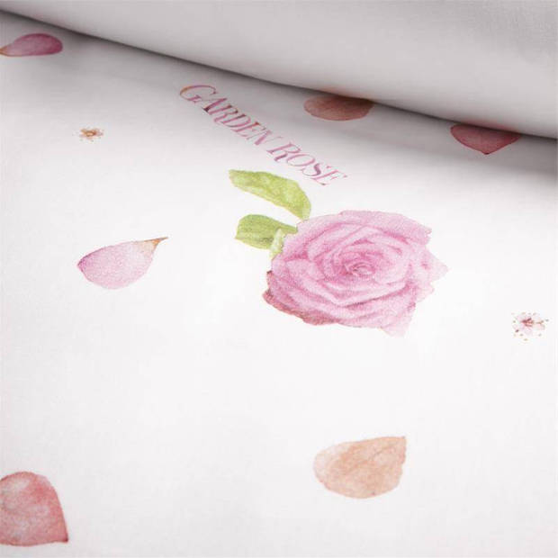 Marjolein Bastin Soft Roses dekbedovertrek - 1-persoons (140x200/220 cm + 1 sloop)