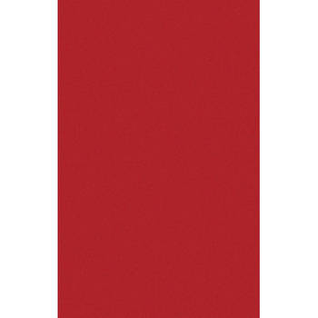 Rode afneembare tafelkleden/tafellakens 138 x 220 cm papier/kunststof - Feesttafelkleden
