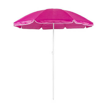 Voordelige strandparasol roze 150 cm diameter - Parasols