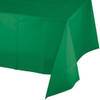 Groene tafelkleden 137 x 274 cm - Feesttafelkleden