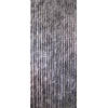 Sun-Arts kattenstaartgordijn 220 x 90 cm pluche bruin/grijs