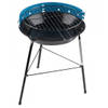 Barbecuegrill rond blauw - Houtskoolbarbecues