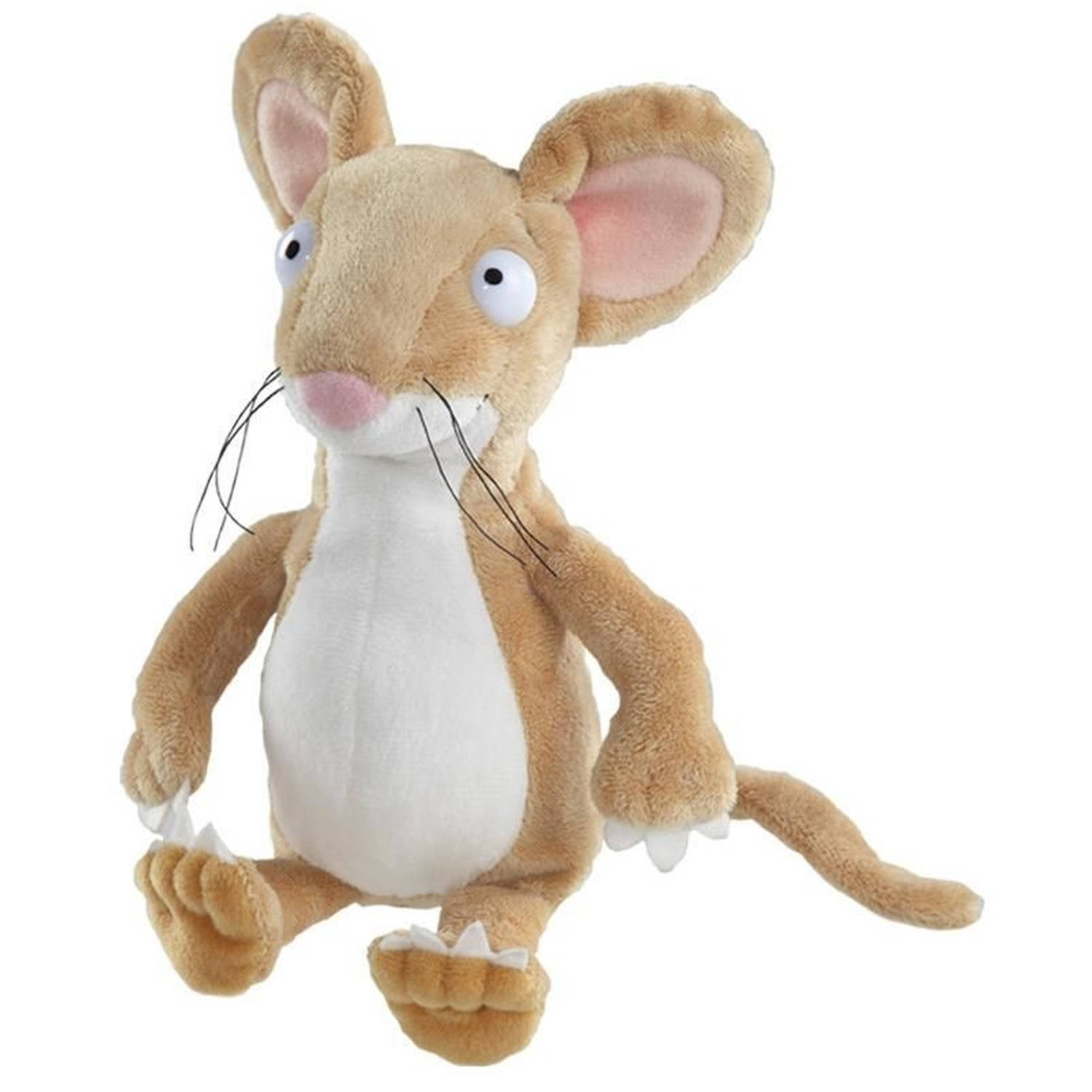 De Gruffalo knuffel muis 17 cm bruin