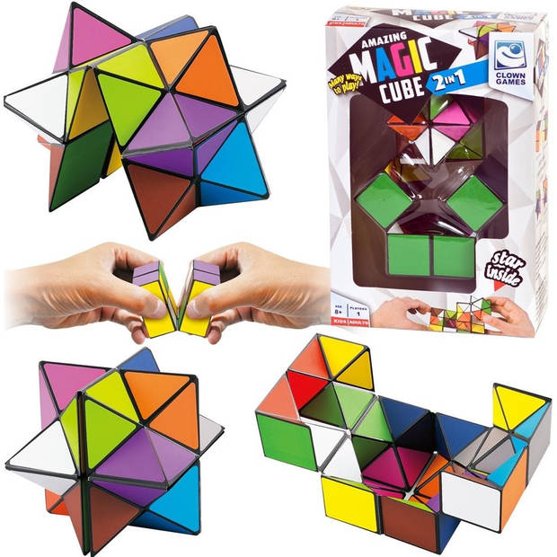Clown Games breinbreker magic cube 2-in-1