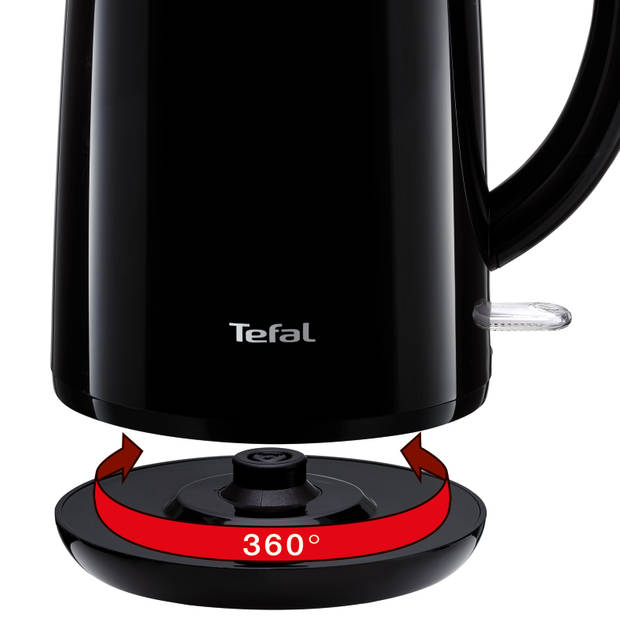 Tefal waterkoker Safe'Tea KO2618 - zwart