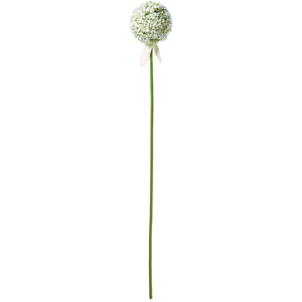 Blokker kunstbloem - Alliumtak wit - 70 cm