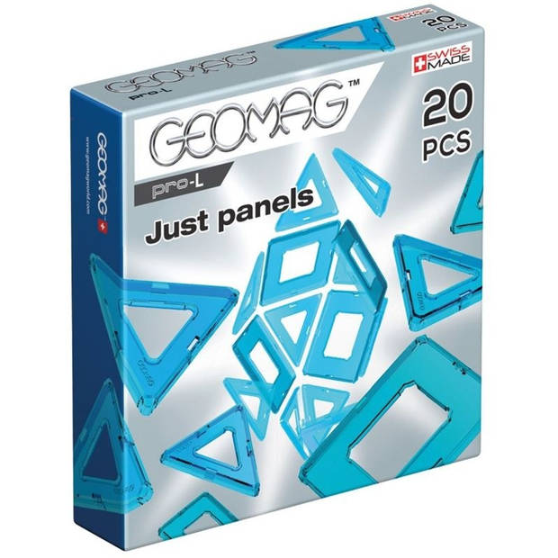 Geomag Pro-L Pocket Panels 20-delig blauw