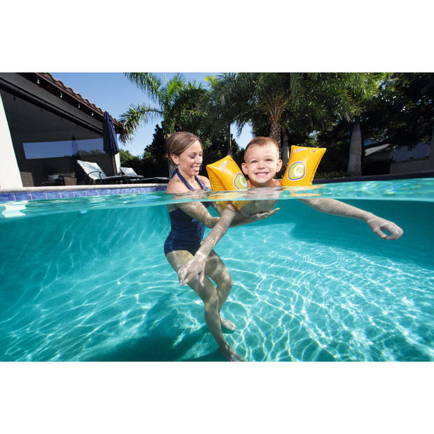 Swim Safe opblaasbare zwemarmbandjes step C (6-12 jr)