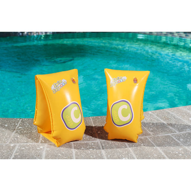 Swim Safe opblaasbare zwemarmbandjes step C (6-12 jr)