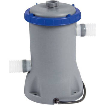 Bestway filterpomp Flowclear 3,0 m³/u grijs/blauw 34,5 cm