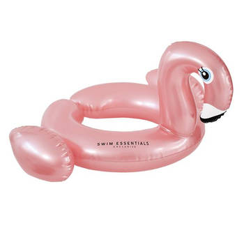 Opblaasbare Rosé Gouden Flamingo Kinder Zwemring/ Zwemband