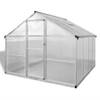 The Living Store Tuinkas - 6.05 m² - Aluminium frame - Polycarbonaat panelen - UV-bestendig