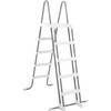 Intex zwembadladder zilver/wit 132 cm