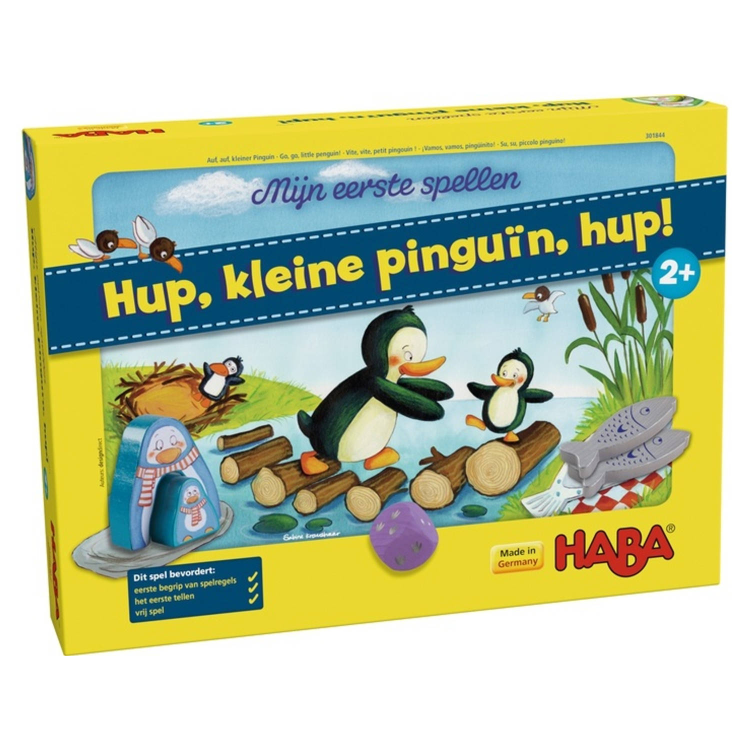 Haba Mijn eerste spellen - Hup, kleine pinguïn, hup! 301844