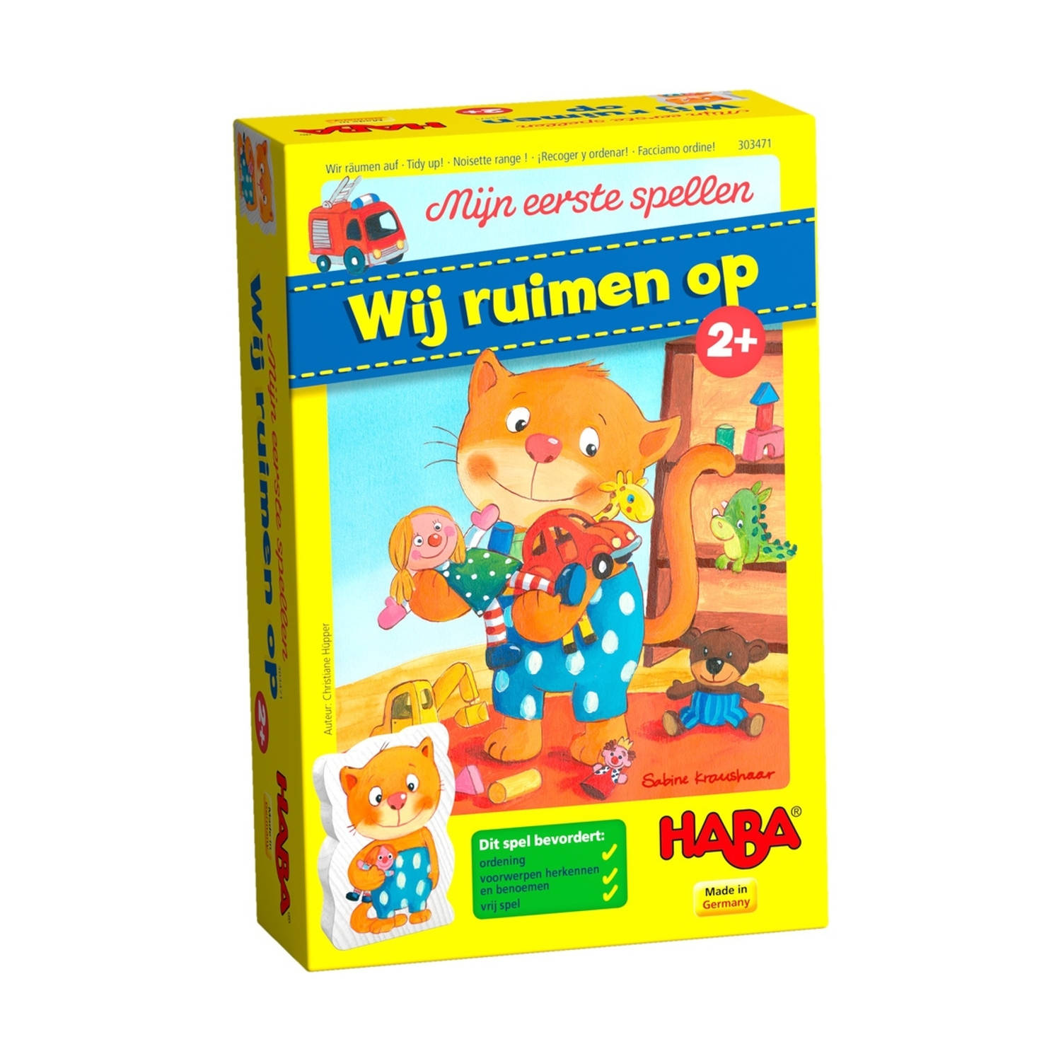 Haba kinderspel Wij ruimen op (NL)