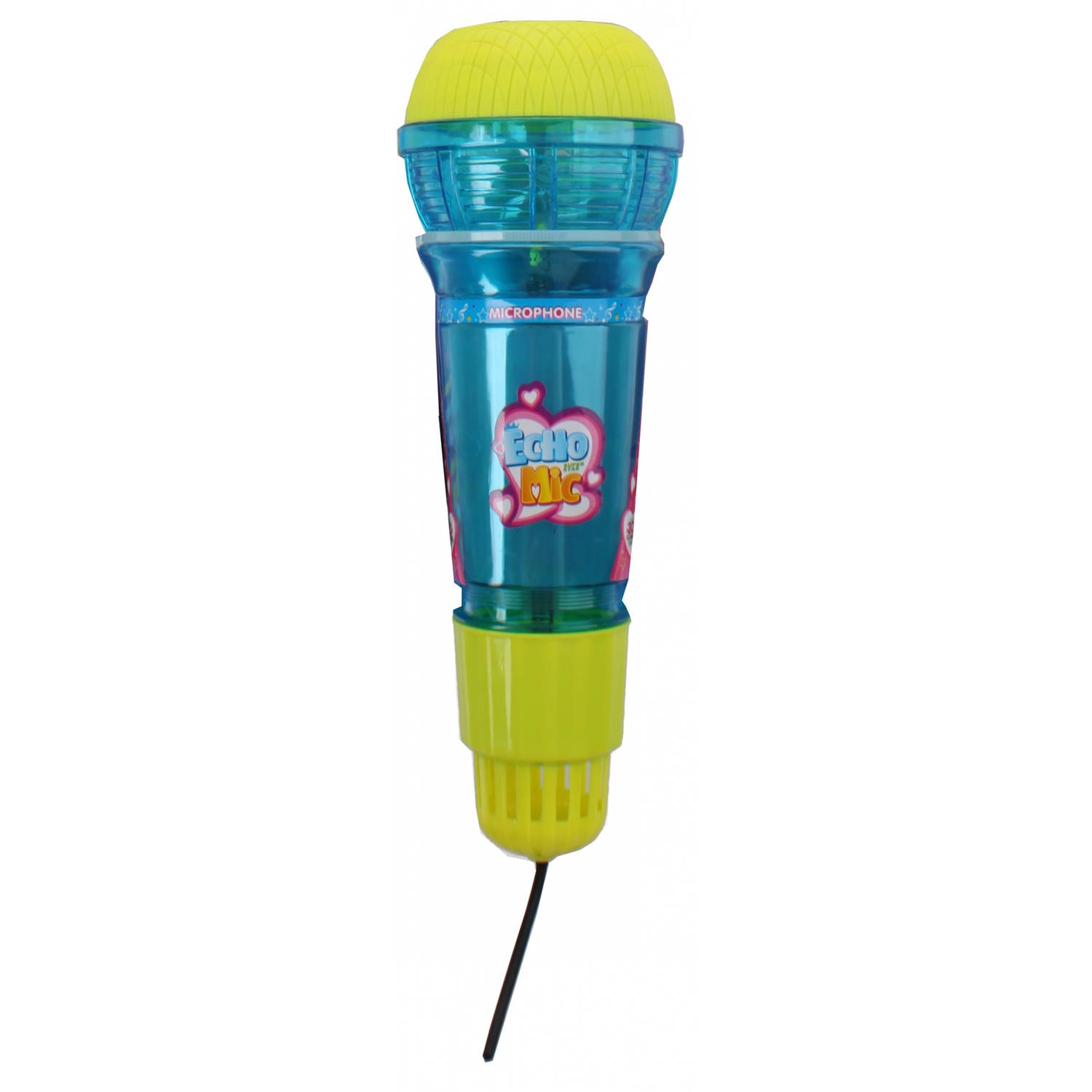 milieu Gezondheid Ontaarden Toi-Toys Echo microfoon met licht blauw 24 cm | Blokker