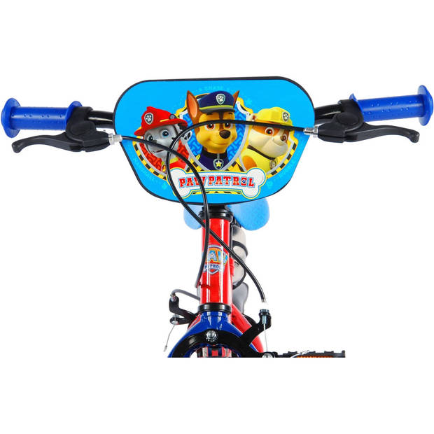 Volare Jongensfiets Paw Patrol 12 Inch 23 cm Jongens Knijprem Rood