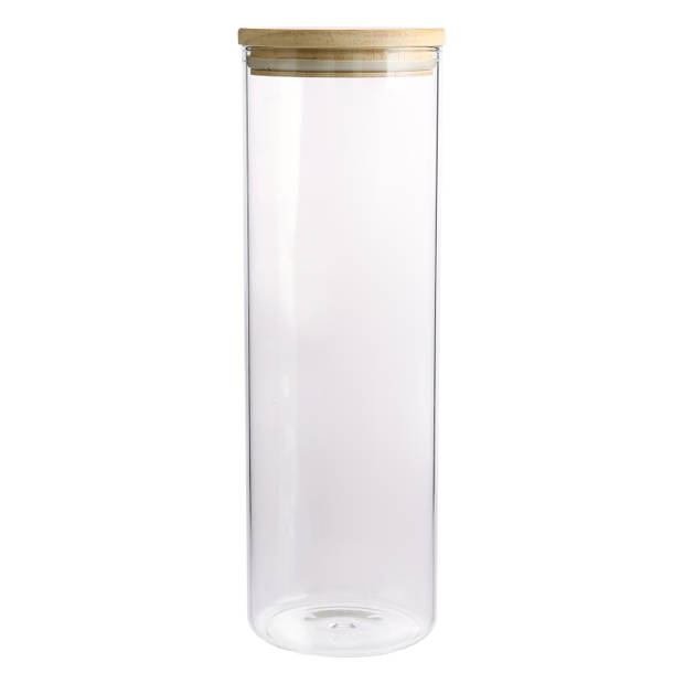 Blokker voorraadpot - glas - 2 liter