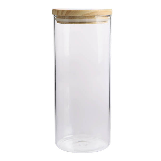 Blokker voorraadpot - glas - 1,5 liter