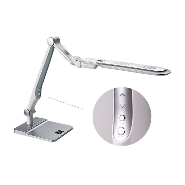 Aigostar Alexander - LED Bureaulamp - Zilver