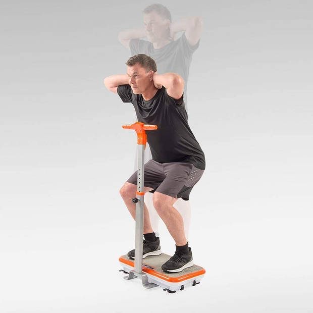 Vibro Shaper - fitness trilplaat ondersteunt spieropbouw en vetverbranding - vibratietrainer voor alle spiergroepen