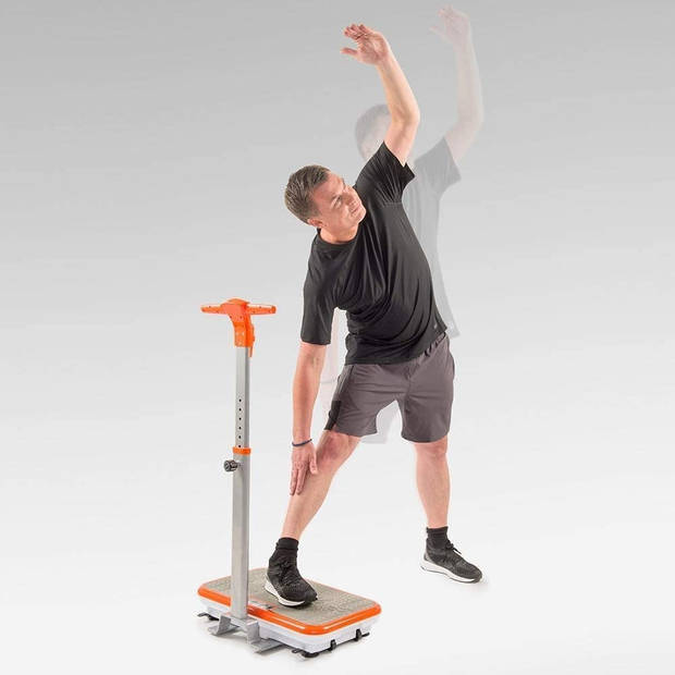 Vibro Shaper - fitness trilplaat ondersteunt spieropbouw en vetverbranding - vibratietrainer voor alle spiergroepen