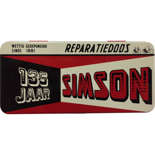 Simson fietsband-reparatiedoosje 10-delig