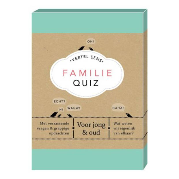 Familie Quiz - Vertel Eens
