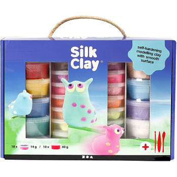 Silk Clay kleiset 18 x 14 gram / 10 x 40 gram 31-delig