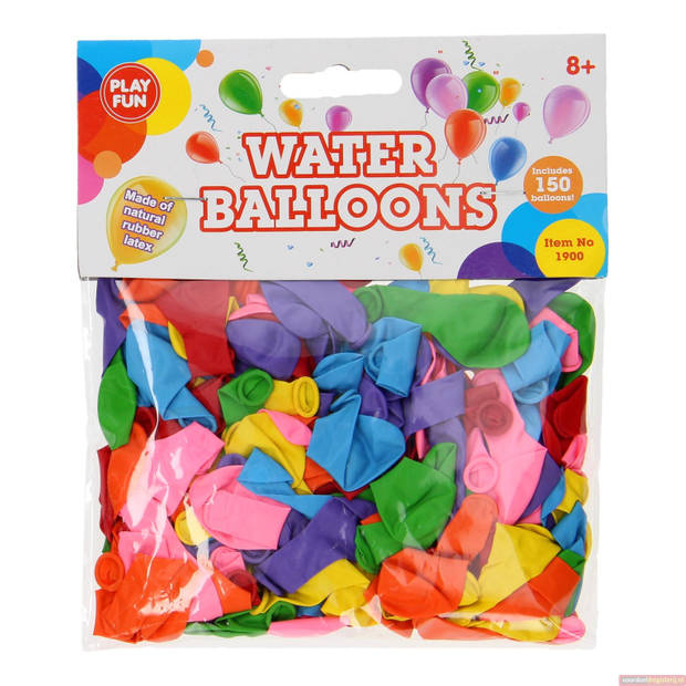PLAYFUN Waterballonnen 150 stuks