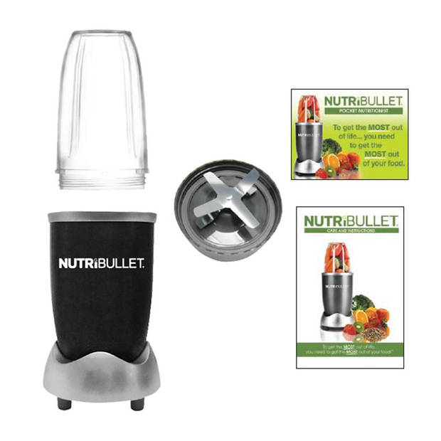 Nutribullet - 5-delig - 600 Watt - Blender - Zwart