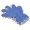 Protecton washandschoen 2-in-1 blauw/grijs