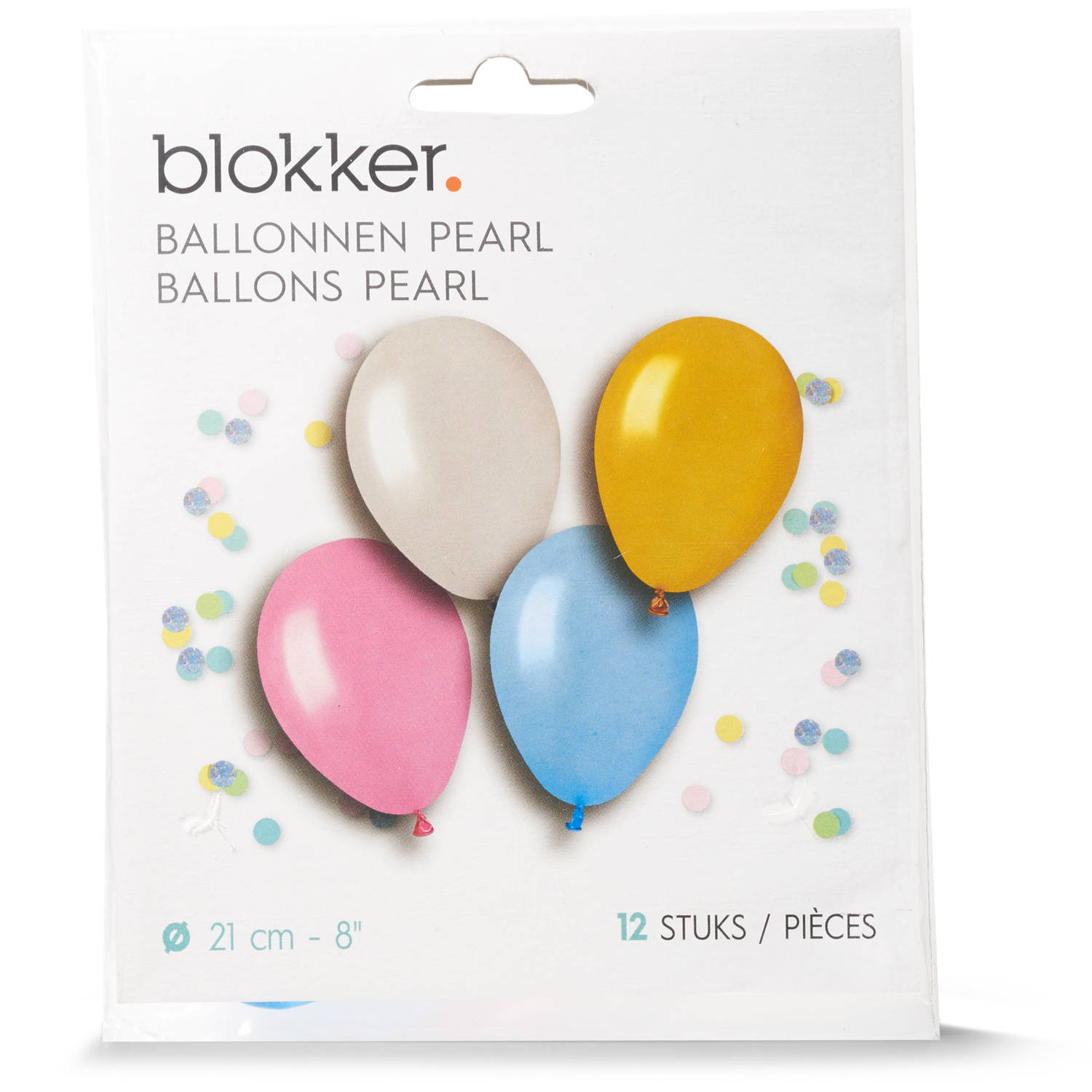 Blokker pearl ballonnen 12 stuks